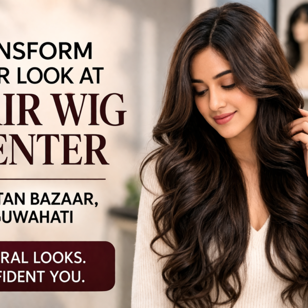 Transform Your Look at Hair Wig Center Paltan Bazaar, Guwahati with natural-looking wigs. Enhance your confidence and style with high-quality hair solutions.