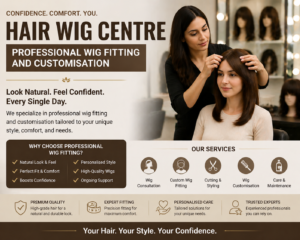 Read more about the article Hair Wig Centre – Professional Wig Fitting and Customisation