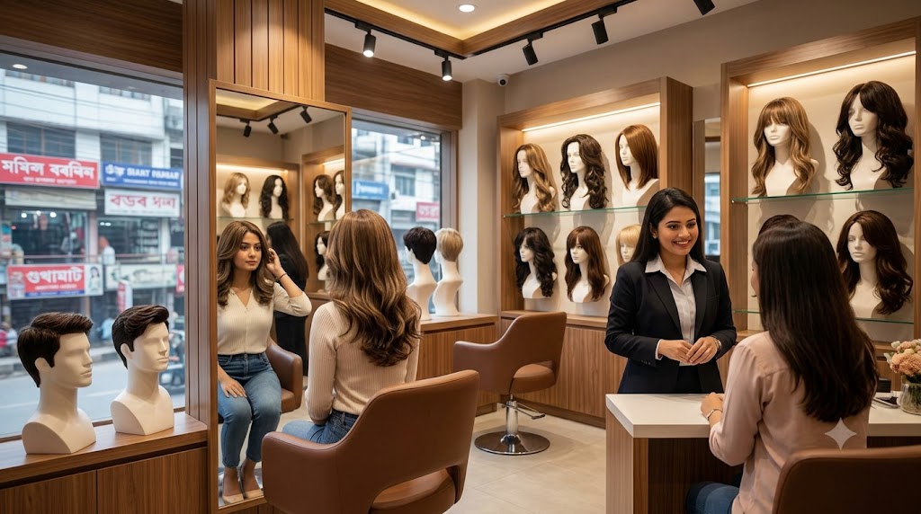 Best Hair Wig Shop in Guwahati for Stylish, Comfortable and Realistic Hair Wigs