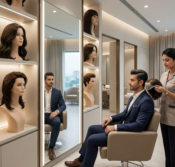 Premium hair wig centre in Guwahati offering natural-looking hair replacement solutions with advanced technology