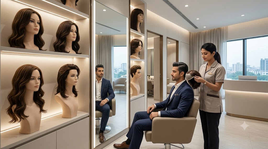 Premium Hair Wig Centre in Guwahati | Latest Hair Replacement Techniques & Expert Care